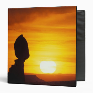 Arches National Park, UT Balance Rock at 3 Ring Binder