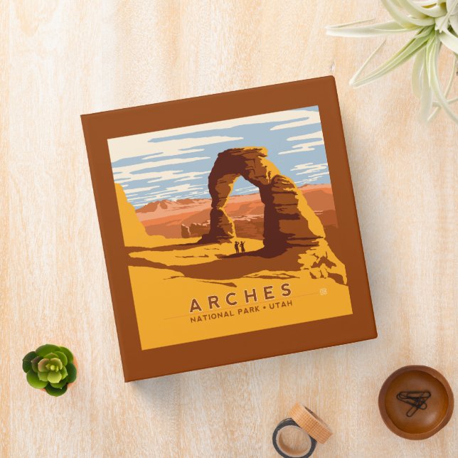 Arches National Park | Utah 3 Ring Binder (In Situ)