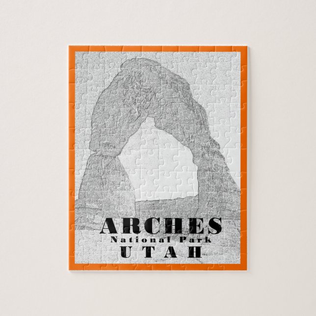 Arches National Park - Utah - 8x10 - 110 pc Jigsaw Puzzle (Vertical)