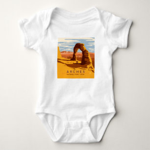 Arches National Park   Utah Baby Bodysuit
