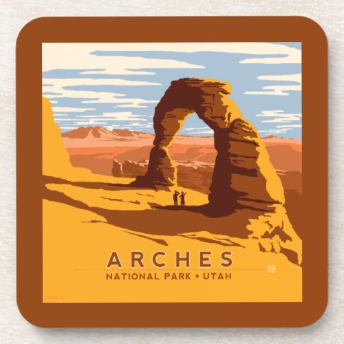 Arches National Park  Utah Beverage Coaster