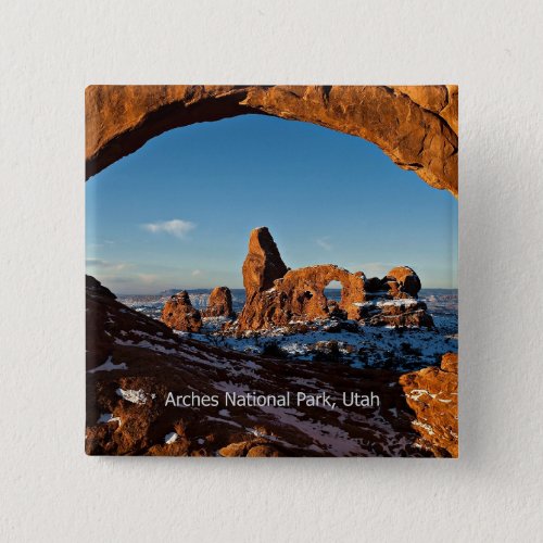 Arches National Park Utah Button