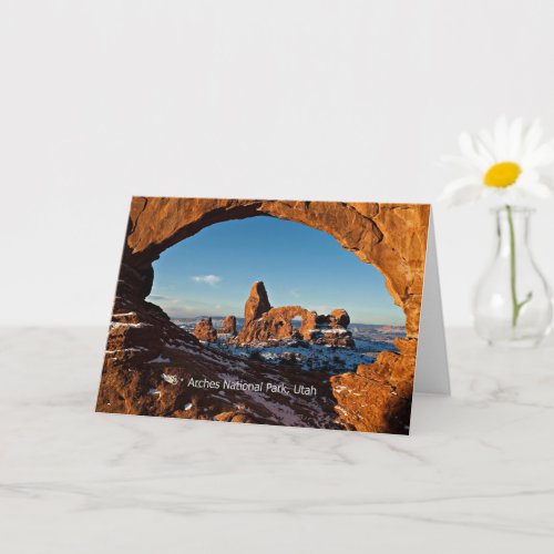 Arches National Park Utah Card