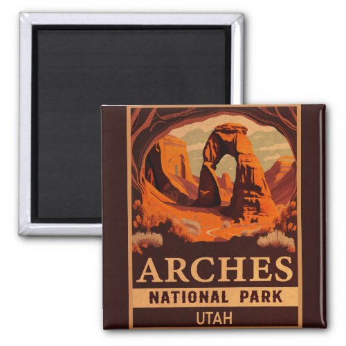 Arches National Park Utah Delicate Arch Magnet