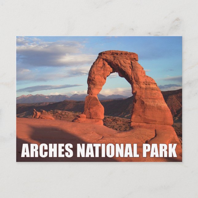 Arches National Park, Utah Delicate Arch Postcard (Front)