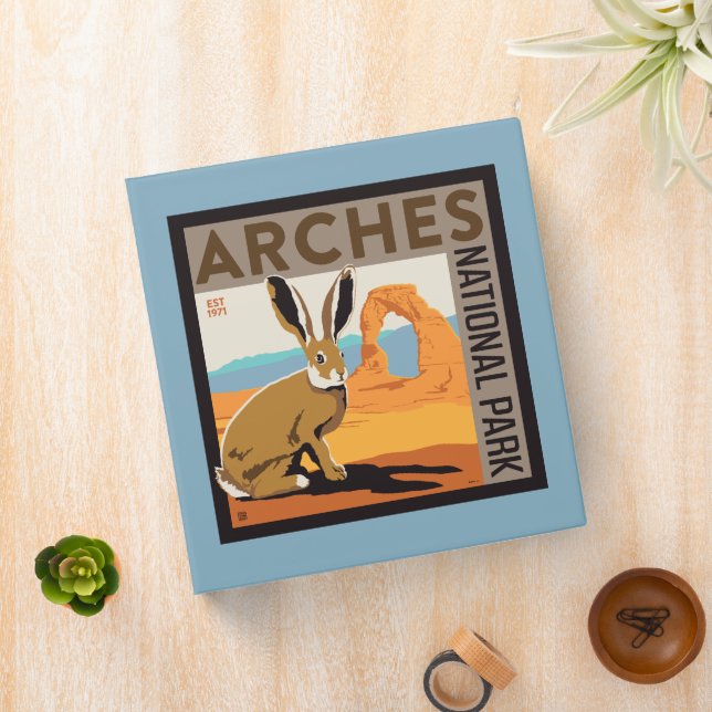 Arches National Park, Utah | Jackrabbit 3 Ring Binder (In Situ)