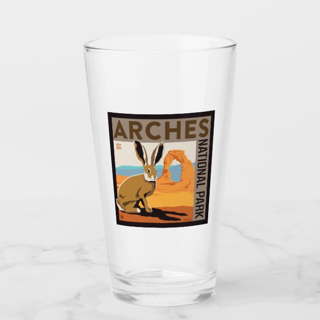 Arches National Park, Utah | Jackrabbit Glass (Front)