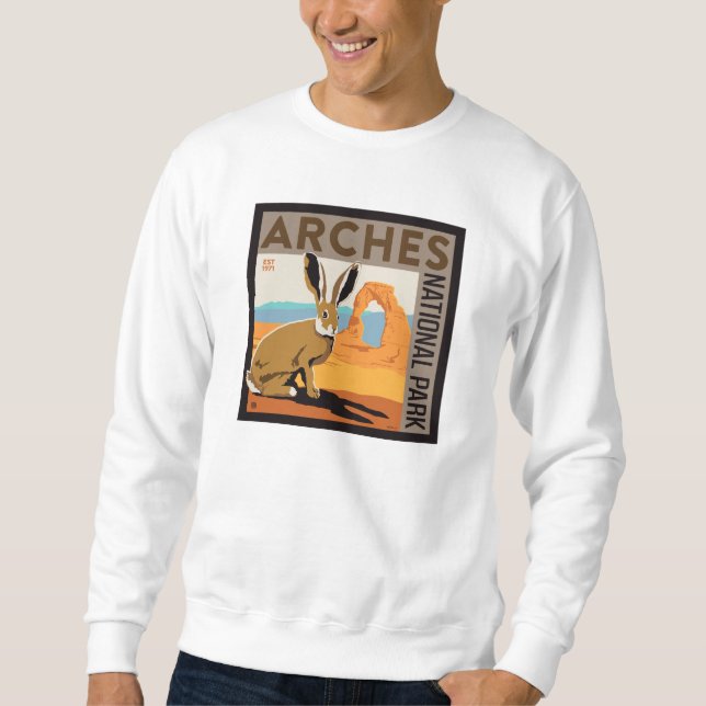 Arches National Park, Utah | Jackrabbit Sweatshirt (Front)