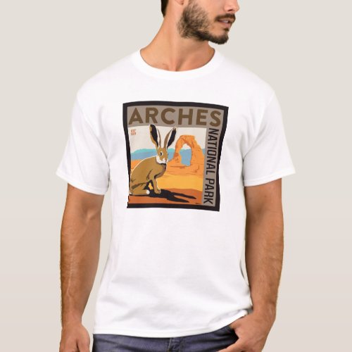 Arches National Park Utah  Jackrabbit T_Shirt