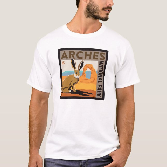 Arches National Park, Utah | Jackrabbit T-Shirt (Front)