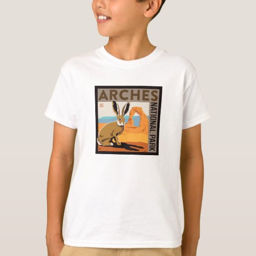 Arches National Park Utah  Jackrabbit T_Shirt