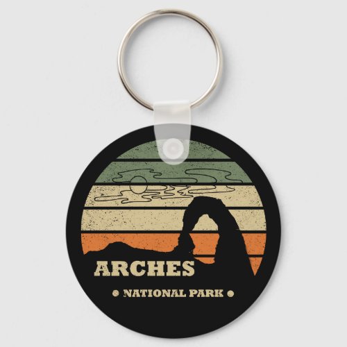 Arches national park Utah Keychain