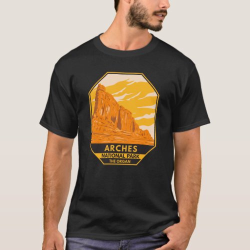 Arches National Park Utah The Organ Vintage  T_Shirt