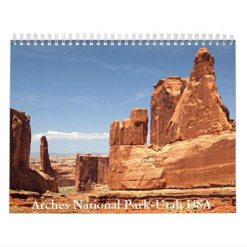 Arches National Park_Utah USA Calendar