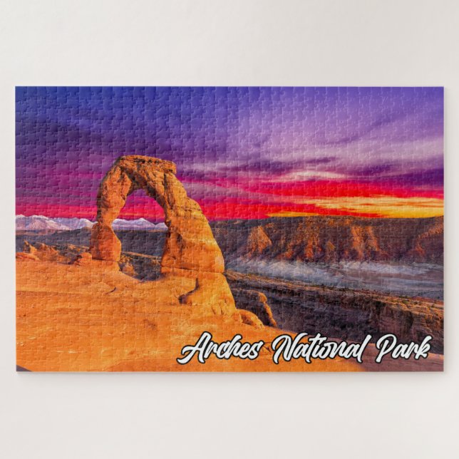 Arches National Park, Utah, USA Jigsaw Puzzle (Horizontal)