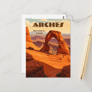 Arches National Park, Utah, USA Postcard
