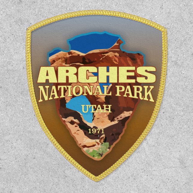 Arches NP (arrowhead) Patch (Front)