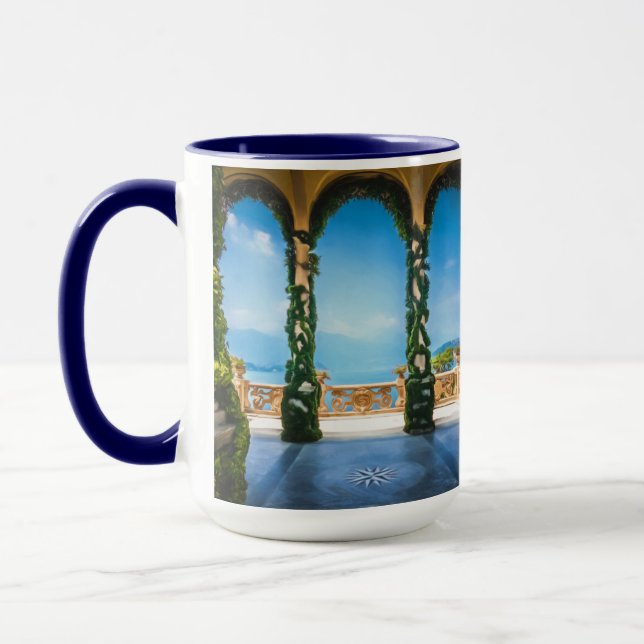 Arches of Italy Elegant Destination Travel Mug (Left)