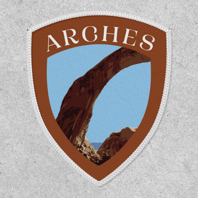 Arches Patch, National Park Badge (Front)