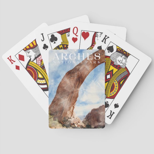 Arches Playing Cards, National Park Deck of Cards (Back)