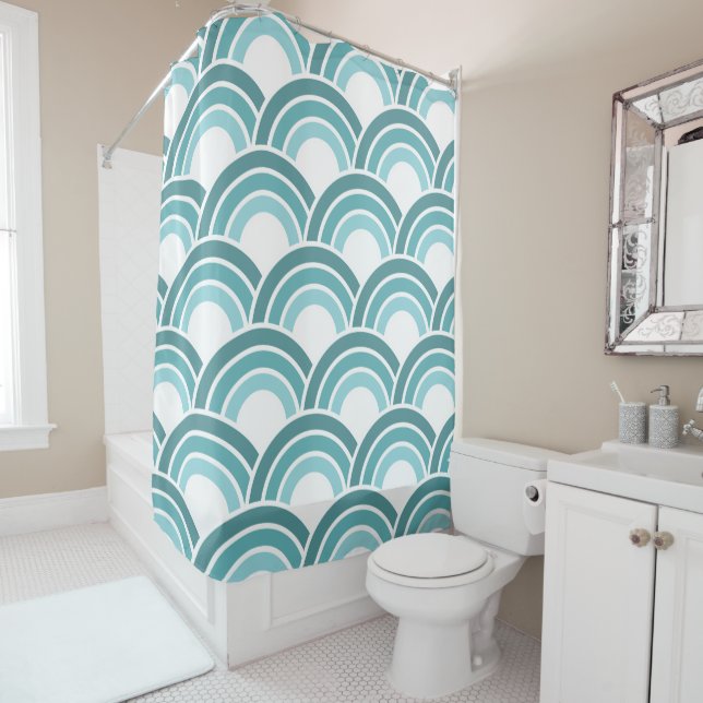 Arches Shower Curtain (In Situ)