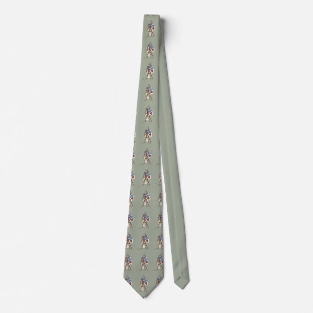 Archibald Douglas Weathered Green Tie (Front)