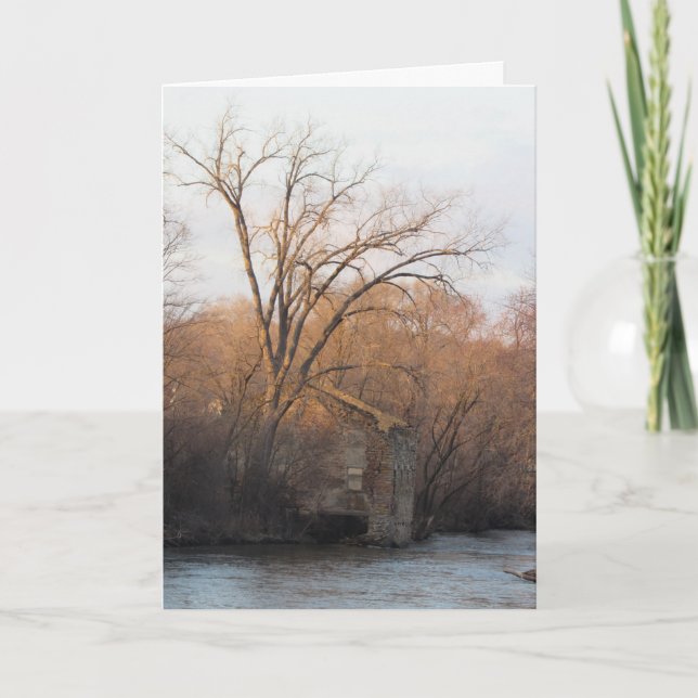 “Archibald Mill Ruins” Birthday Card #4 (Front)