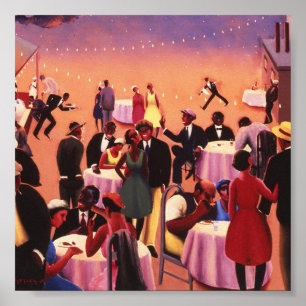 Archibald Motley  Art Deco  Poster