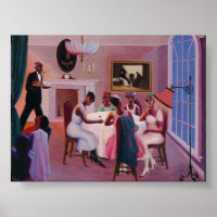 Archibald Motley -Cocktails 1926 Art Deco Painting