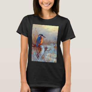 Archibald Thorburn: Frozen Out Fishers T-Shirt