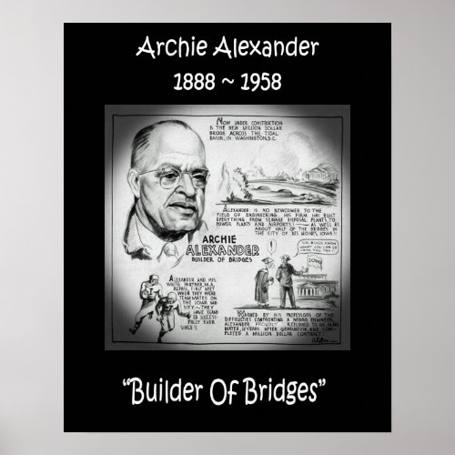 Archie Alexander  MathematicianEngineerBuilder Poster