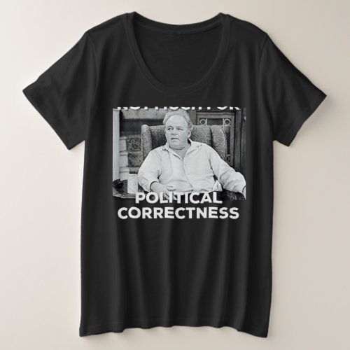 Archie Bunker Funny Conservative R_R_E_P_U_B_L_I_C Plus Size T_Shirt
