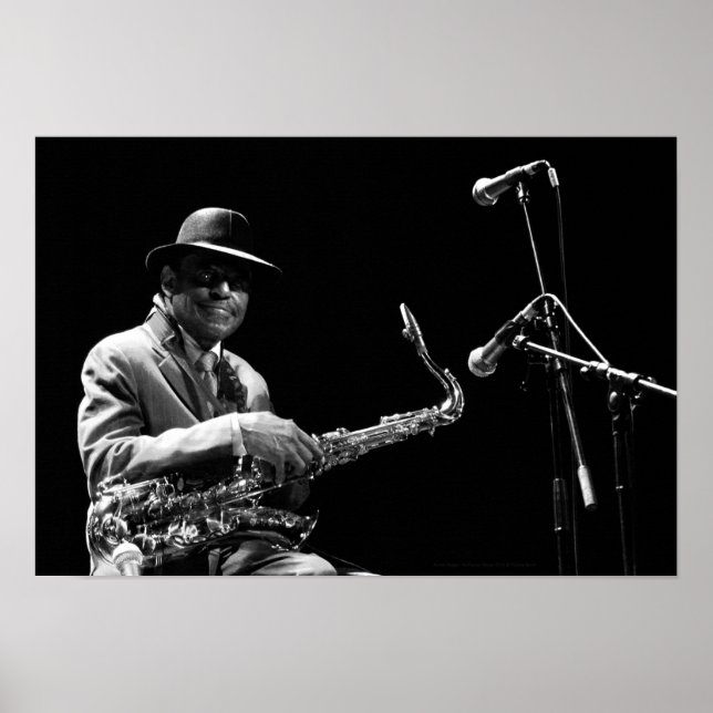 Archie Shepp 1 by P. Baud Banlieues Bleues 2010 P2 Poster (Front)