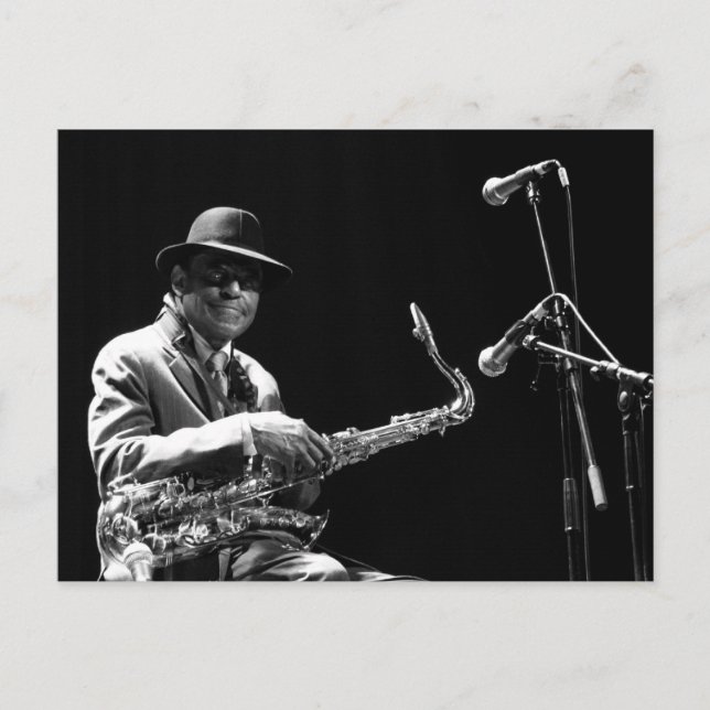 Archie Shepp 1 by P. Baud Banlieues Bleues 2010 Postcard (Front)