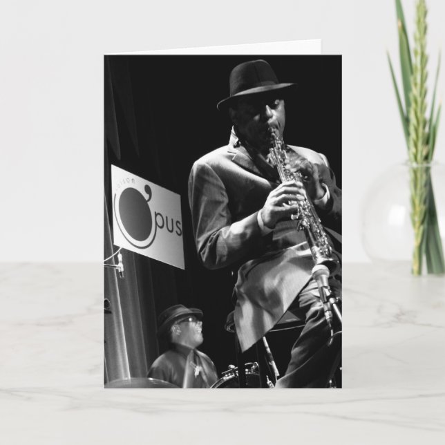 Archie Shepp 2 by P. Baud Banlieues Bleues 2010 Card (Front)