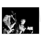 Archie Shepp 3 Banlieues Bleues 2010 P Baud card (Front Horizontal)
