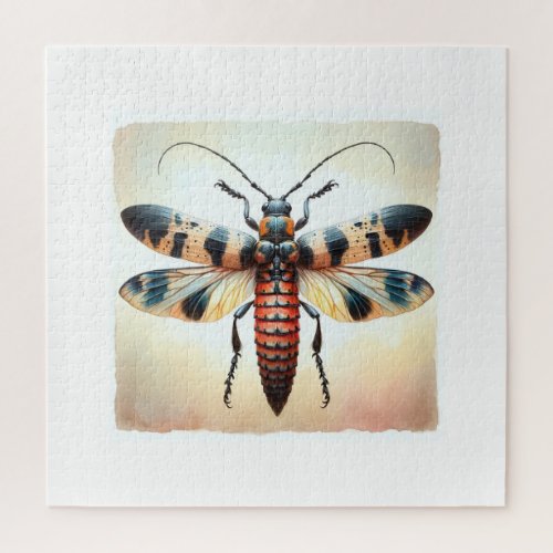 Archilestes Dorsal View 040624IREF105 _ Watercolor Jigsaw Puzzle