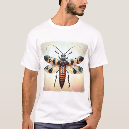 Archilestes Dorsal View 040624IREF105 _ Watercolor T_Shirt