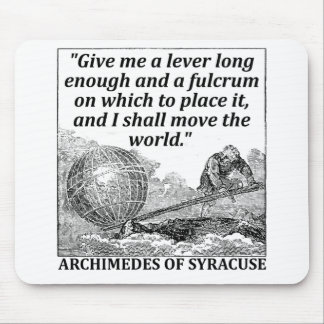 Archimedes Lever Mouse Pad