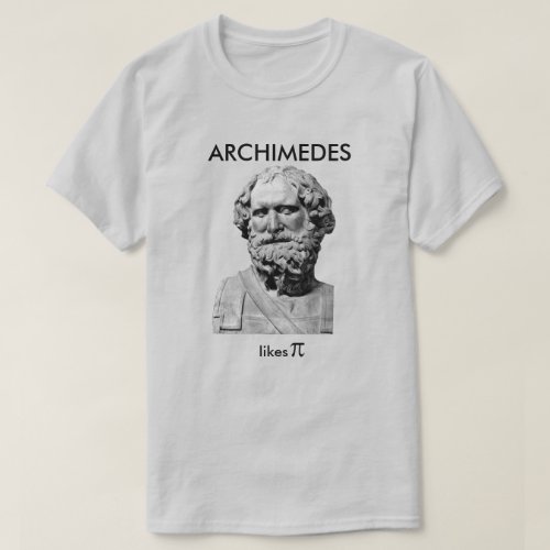 Archimedes Likes Pi T_Shirt