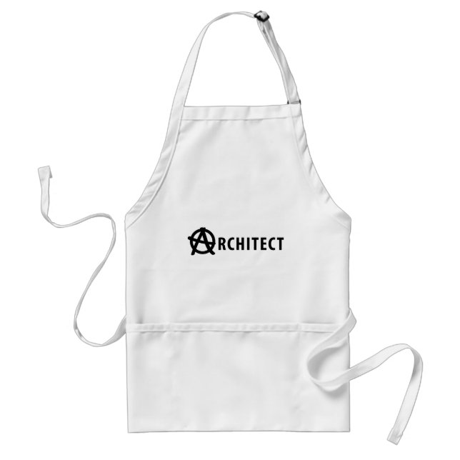 architect adult apron (Front)