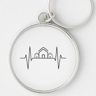 Architect - Architect Heartbeat Houses Keychain