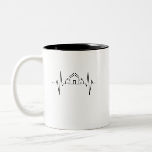 Architect _ Architect Heartbeat Houses Two_Tone Coffee Mug