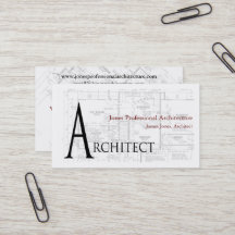 Architect Architecture Business Card