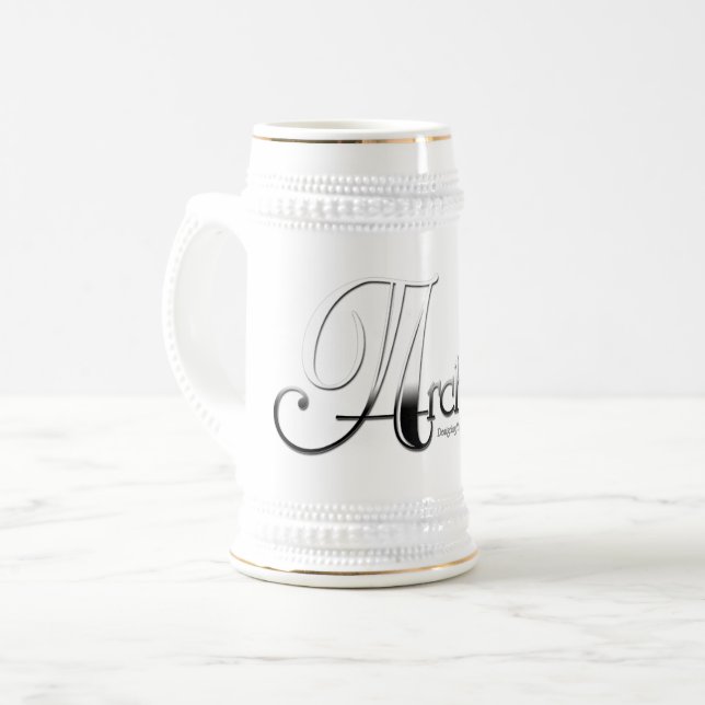 Architect Beer Stein (Front Left)