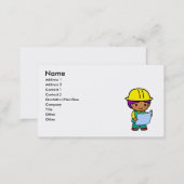 Architect Boy Business Card (Front/Back)