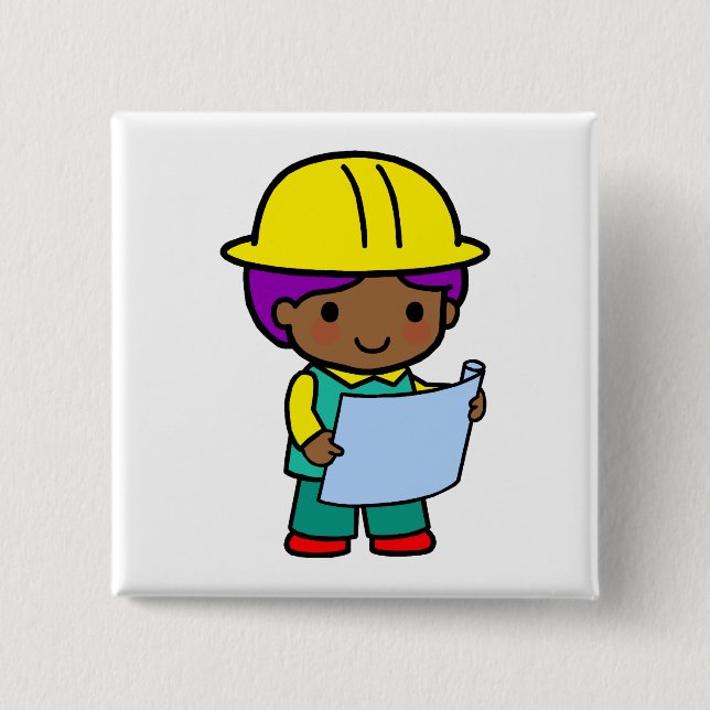 Architect Boy Button (Front)