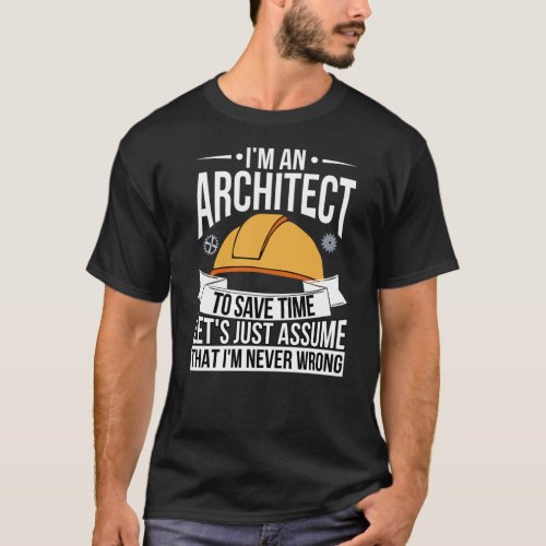 Architect _ Building Gift for Profession House Con T_Shirt