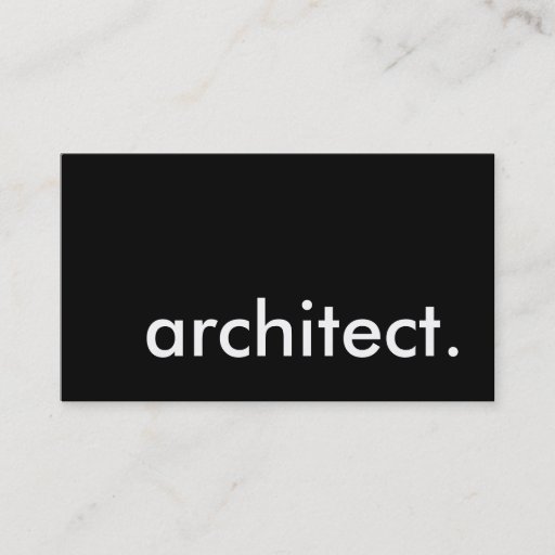 Customizable architect. business card templates