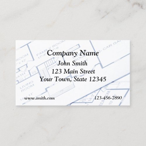 Architect Business Card